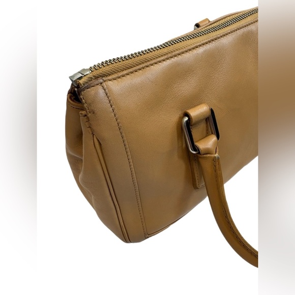 Vintage COACH 2000 Tan Leather Bonnie’s Legacy Satchel Crossbody Bag - Picture 10 of 13